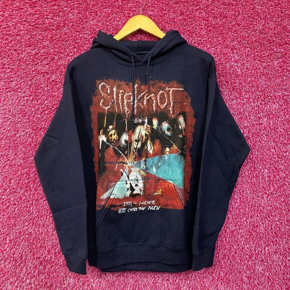 Slipknot Here Comes The Pain 25th Anniversary Tour Hoodie Medium - Picture 1 of 5